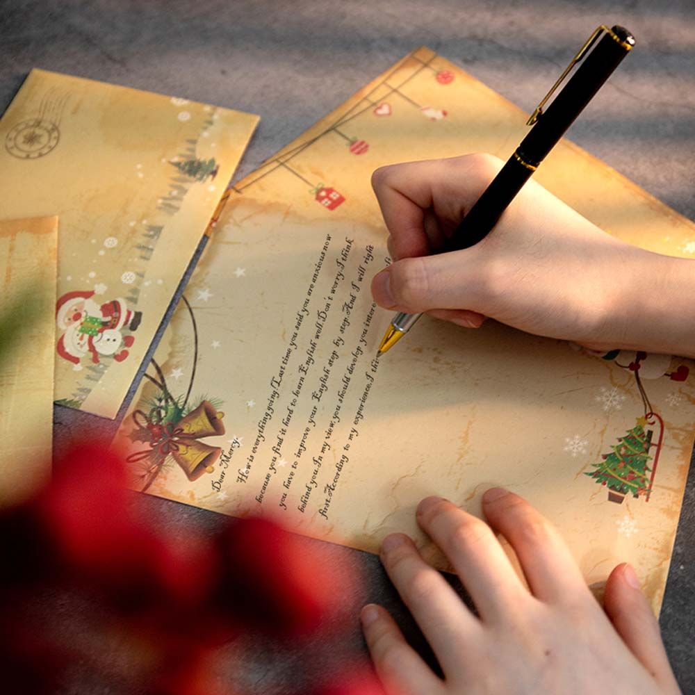 Zestaw DIY 6 szt./zestaw Kartk – Letter Envelope Kraft recenzja i cena