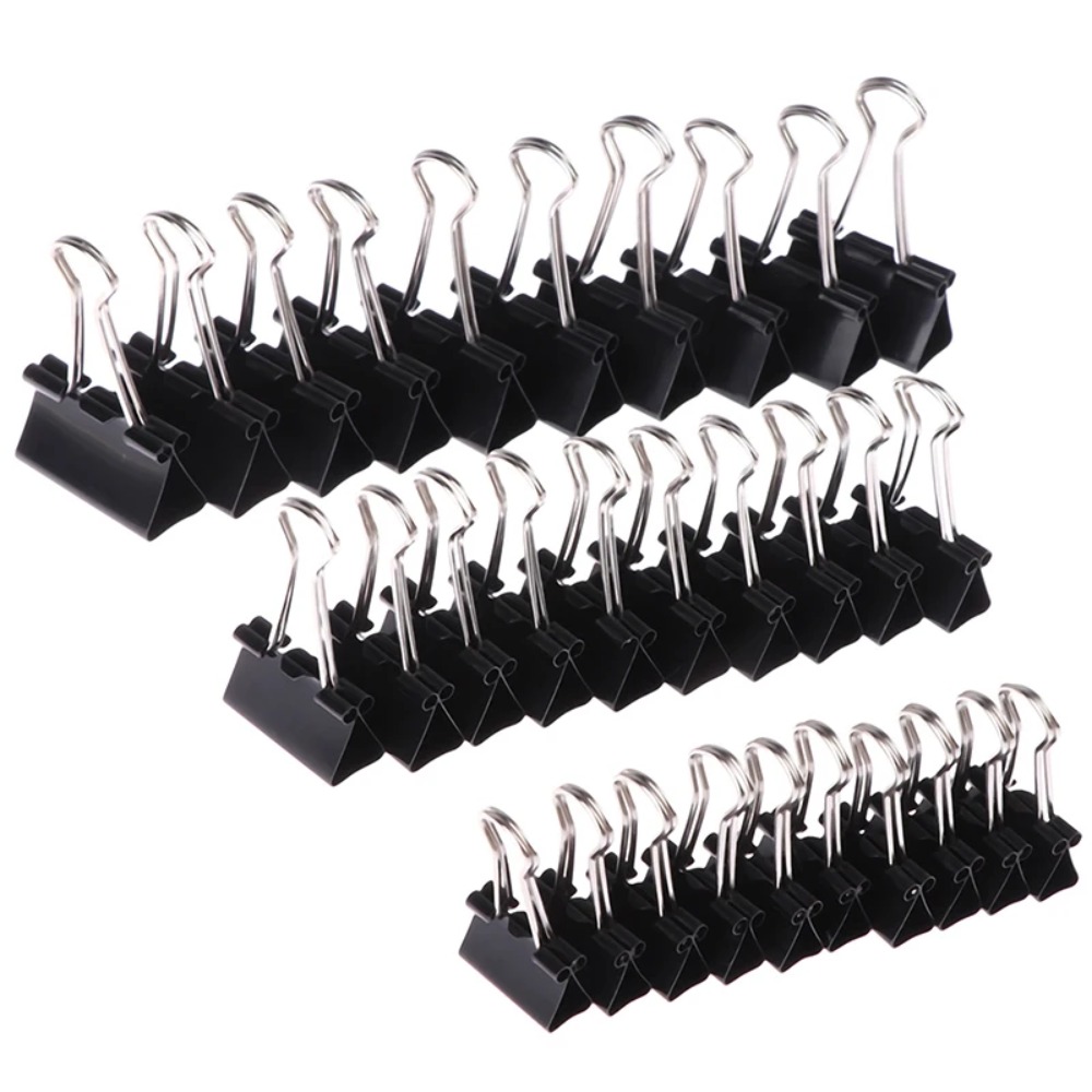 10 szt. metalowych klipsów do  – Binder Clip Assorted recenzja i cena
