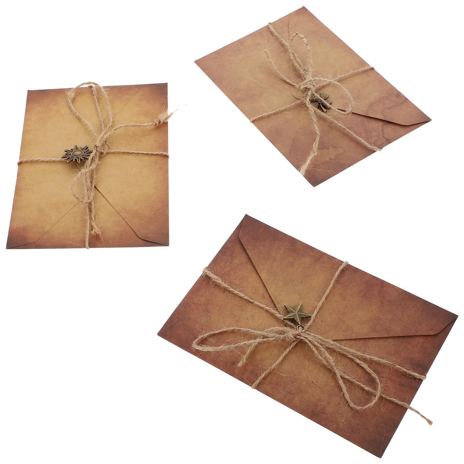 Zestaw vintage'owych papierów  – Letter Envelope Kraft recenzja i cena
