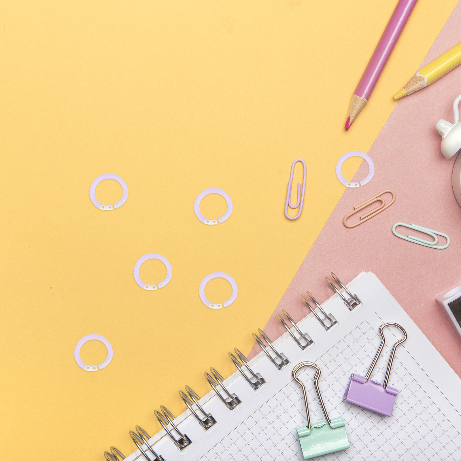 200 sztuk plastikowych pierści – Binder Clip Assorted recenzja i cena
