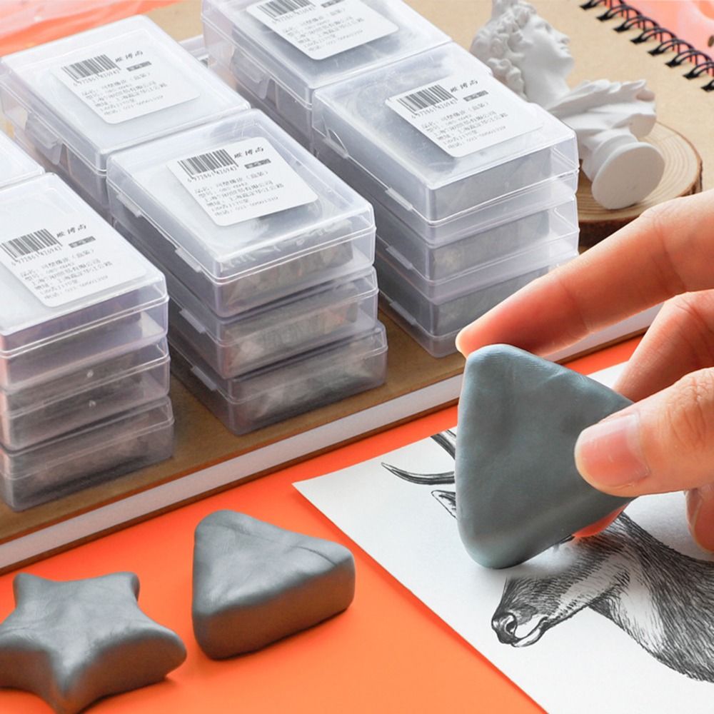 4 sztuki miękkich gumek do szk – Rubber Eraser Kneaded recenzja i cena
